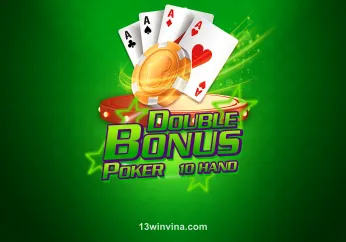 Double Bonus Poker 10 Hand tại 13 win